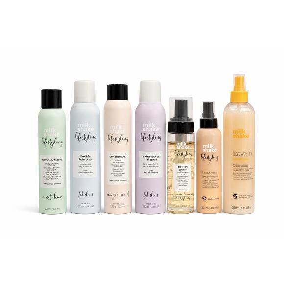 Milk_Shake Other - Milk_Shake Lifestyling Hair Styling Set 6 pcs Thermo Hairspray Dry Shampoo Leave